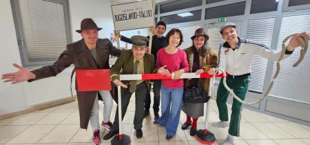 Dramska sk. društva  z igro Meja na gled. fest. glu. v SitiTeatru v LJ